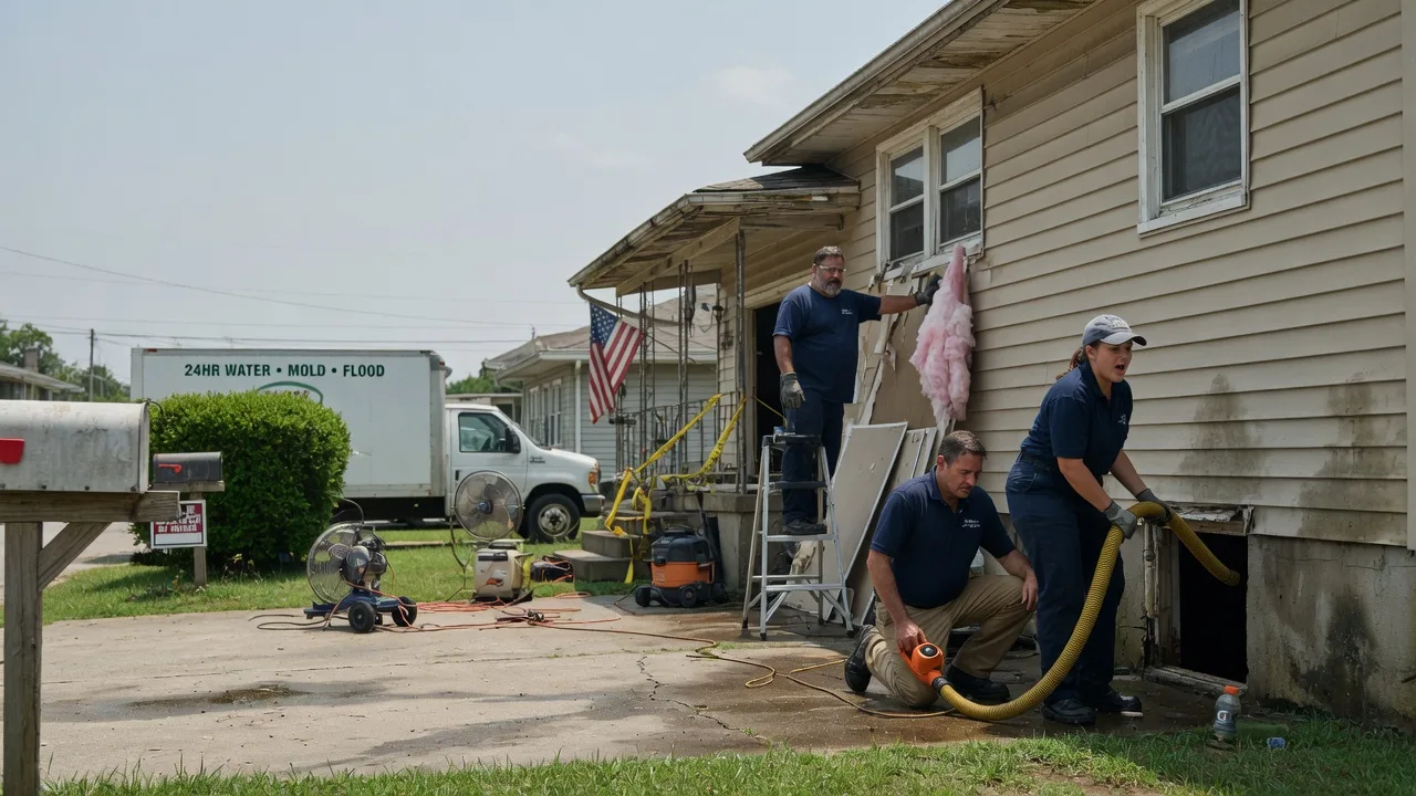 Water Damage Repair in Darlington, PA near me